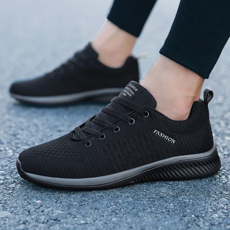 MAEDEF Running Shoes Men Breathable Sneakers 2025 Lightweight Walking Shoes Anti Slip Comfortable Mens Athletic Shoes Summer