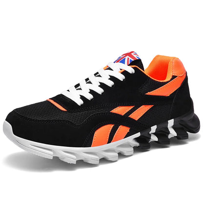 Men's Marathon Running Sports Shoes Casual Sneakers Soft Comfortable Training Shoes Wear-Resistant Sneakers for Men