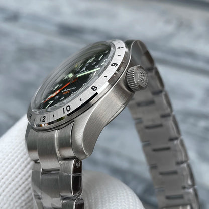 STEELFLIER Official SF792 GMT Mechanical Wristwatch, NH34 Movement, Super BGW9 C3 Luminous, 200M Waterproof Luxury Dive Watch