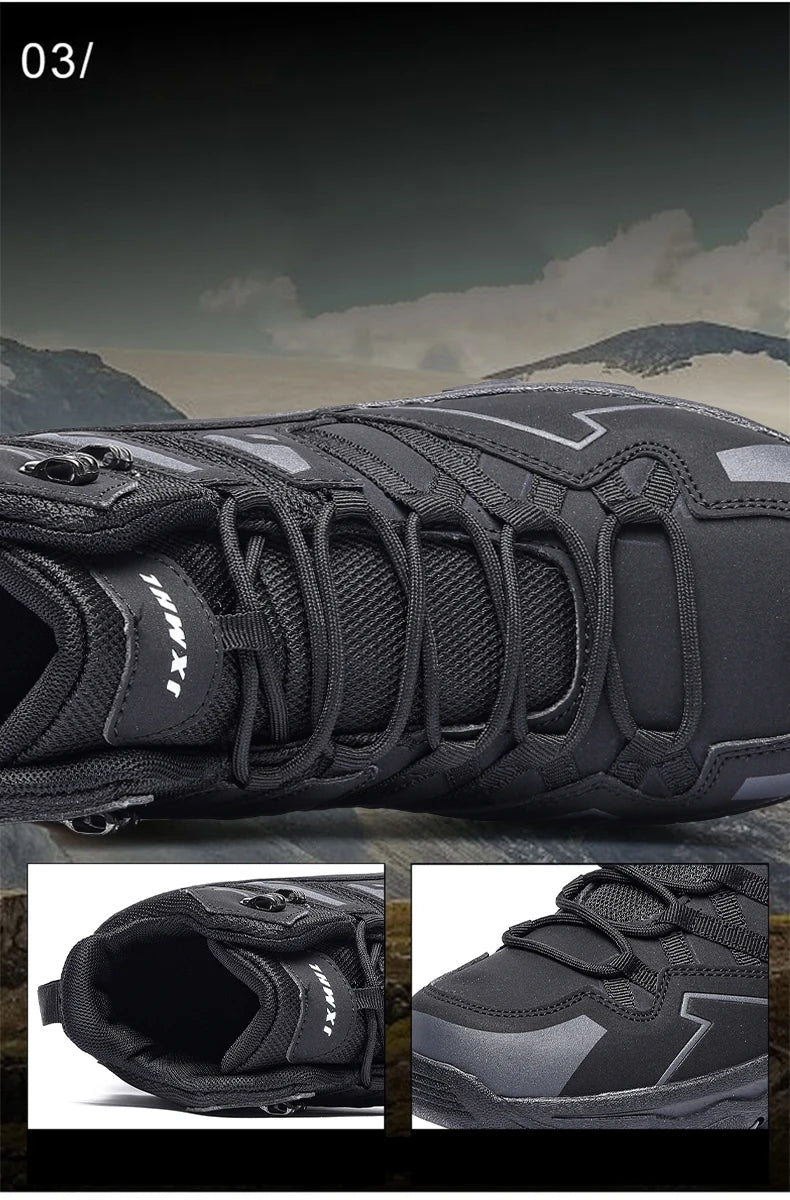Buty turystyczne unisex, buty sportowe do wędrówek na świeżym powietrzu, buty kempingowe, damskie wodoodporne buty do spacerów, antypoślizgowe buty turystyczne