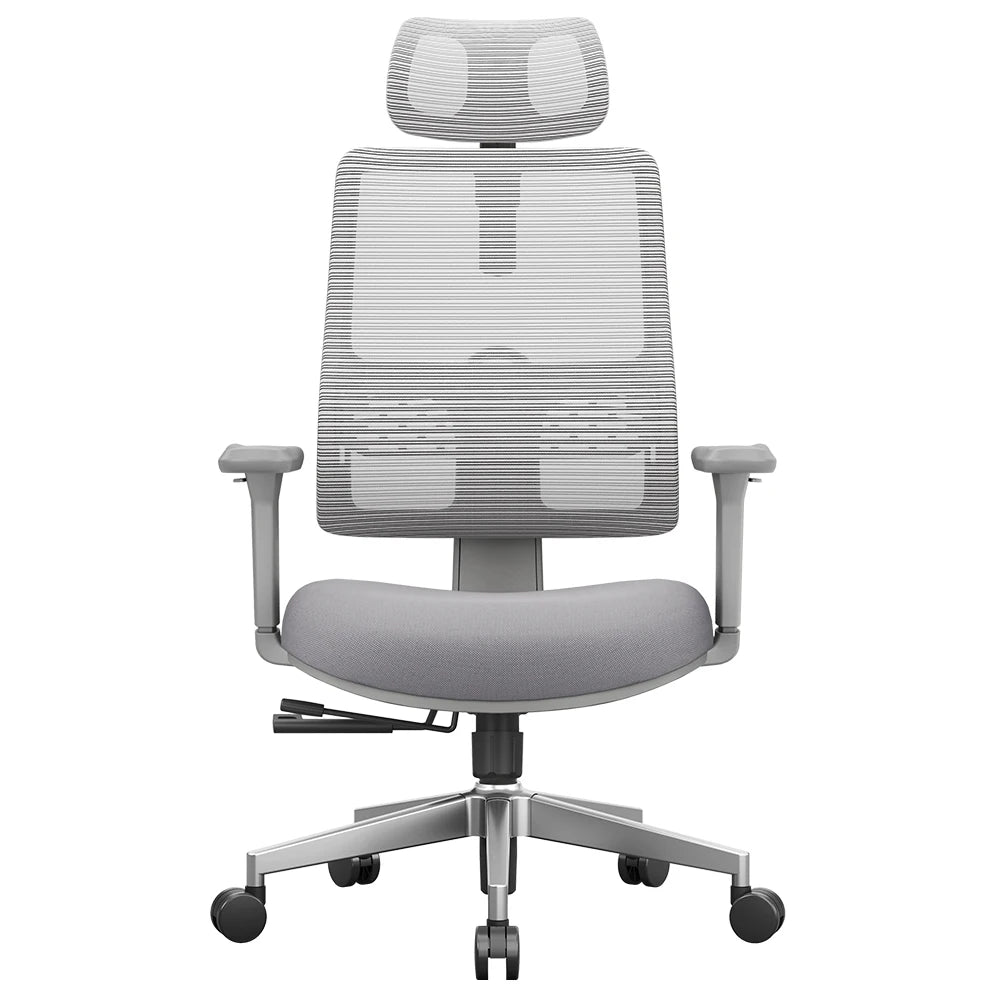 NEWTRAL Ergonomic Office Chair with Auto-Following Backrest, Adaptive Lumbar Support, Adjustable Headrest, 3D Armrests & Reclining Mesh Computer Chair