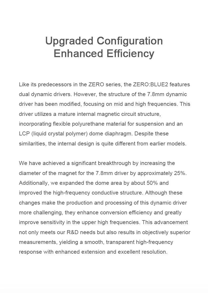 TRUTHEAR Zero:BLUE2 earphone Dual Dynamic Drivers lEMs with Detachable Cable in Ear Headphone  0.78mm 2pin 3.5mm plug