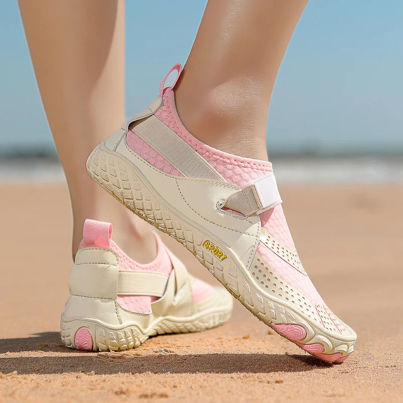 Pantofi de plajă „Barefoot Beach” pentru bărbați și femei, pantofi de apă de vară cu uscare rapidă, adidași pentru mers în apă în aer liber, pantofi ușori pentru sporturi acvatice