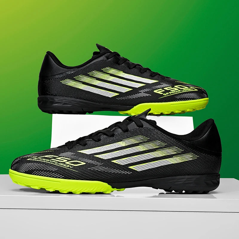 New Men Professional Football Boots Boys Soccer Shoes Sports Shoes TF/FG Match Sneakers Ankle Non-Slip Comfortable Unisex