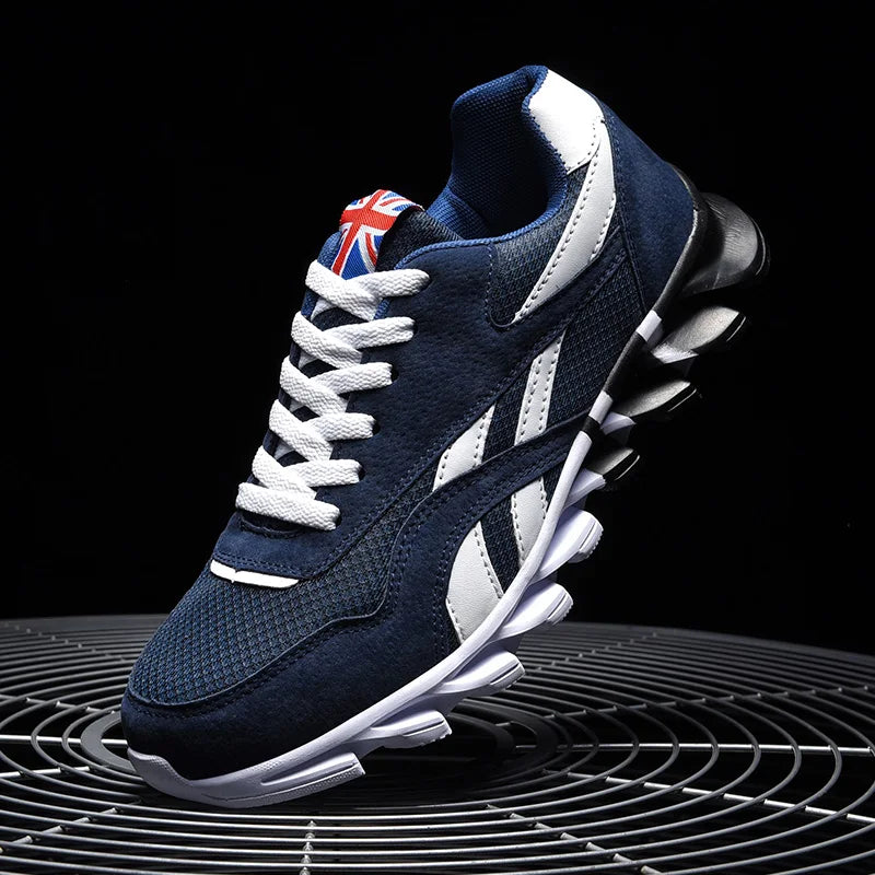 Men's Marathon Running Sports Shoes Casual Sneakers Soft Comfortable Training Shoes Wear-Resistant Sneakers for Men