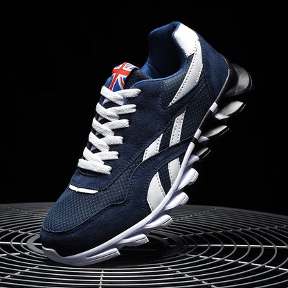 Men's Marathon Running Sports Shoes Casual Sneakers Soft Comfortable Training Shoes Wear-Resistant Sneakers for Men