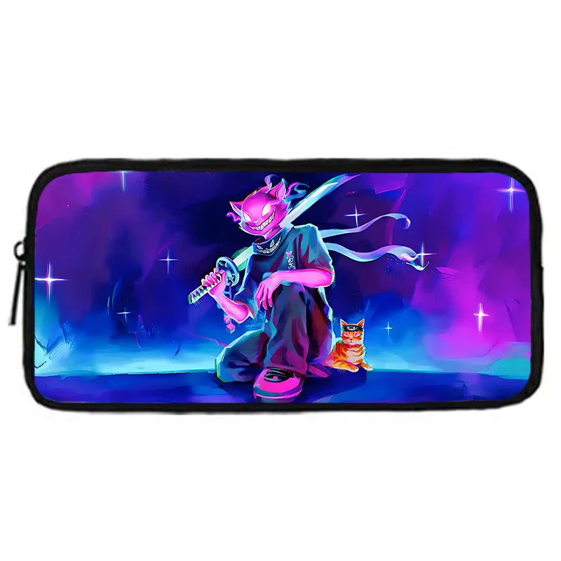 Hot Game Design Child Backpacks Lunch Bag Pencil Case Large Capacity School Bags for Boys and Girls Best Gift Fortnite