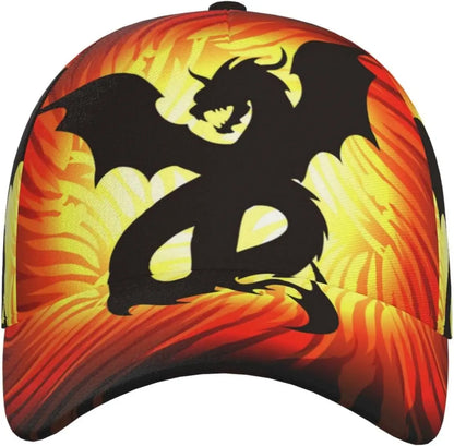 Șapcă Dragon Snapback pentru bărbați, șepci de baseball, pălărie de soare pentru bărbați, șapcă Trucker ajustabilă și stilată pentru femei și bărbați