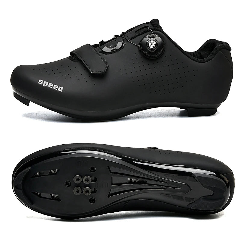 Kerékpáros cipő MTB, országúti, sportos, gyors kerékpáros cipő férfiaknak és nőknek, hegyi versenyzéshez, lapos talpú, SPD, Zapatillas Ciclismo MTB