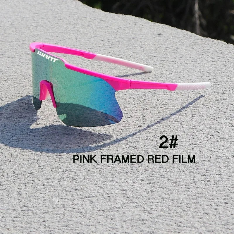 giant cycling sunglasses men and women MTB Road Bicycle cycling sunglasses Outdoor Lenses With case glasses Cycling goggles