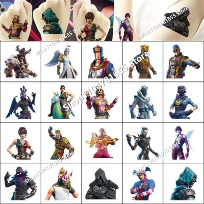 Fortnite Anime Games Figure Model PVC Dolls 8pcs/set Figure Toys Trooper Figurine Anime Collection Kids Fans Birthday Xmas Gifts