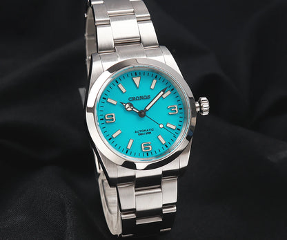 Cronos Luxury Men Watches 36mm Explore Climbing Series Couples Sport Watch NH35 PT5000 Unisex Automatic Mechanical Watch 10Bar