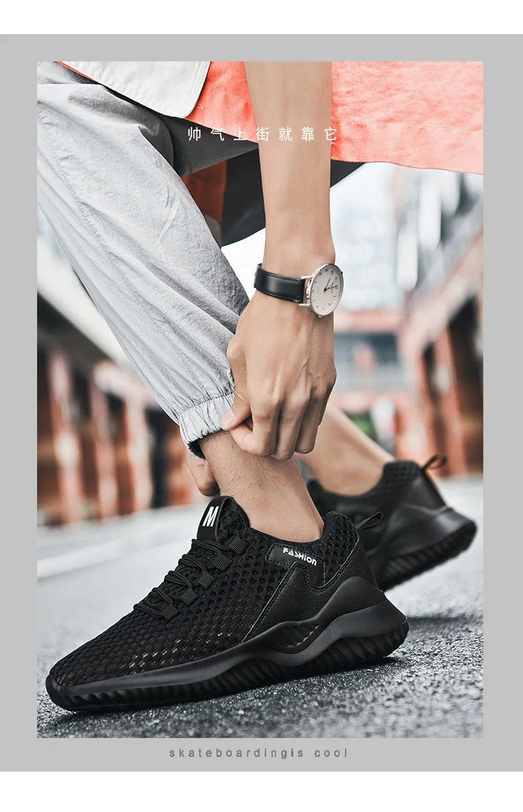 2026 Summer Men's Loafers, Walking Mesh Breathable Summer Comfortable Casual Shoes Sneakers, Zapatillas Hombre Men Running Shoes