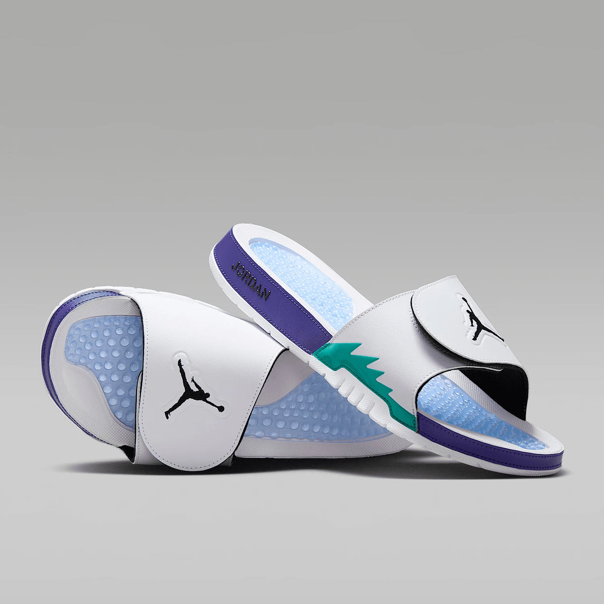 Nike Official Genuine JORDAN Men's Lightweight and Breathable Slip-On Sandals 555501-103