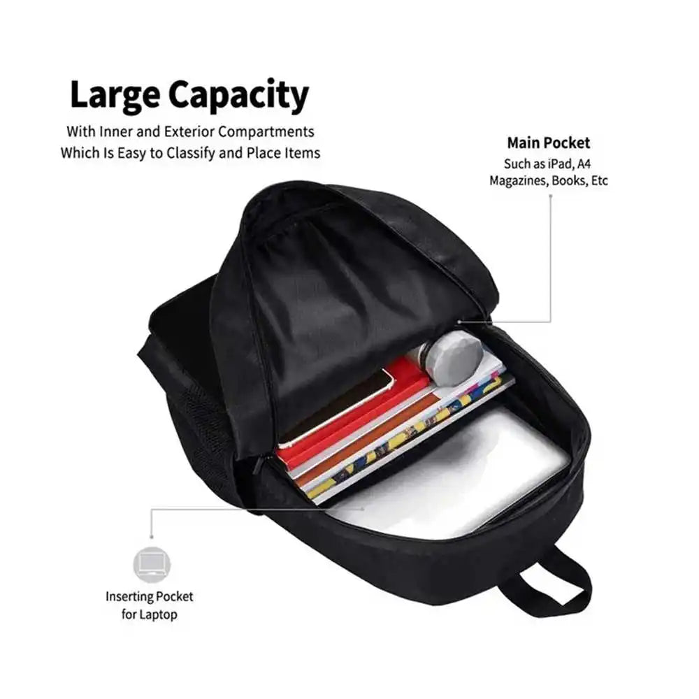 Kids School Backpack Cartoon Fortnite Bags for Girls Boys Durable Lightweight Large Capacity Breathable
