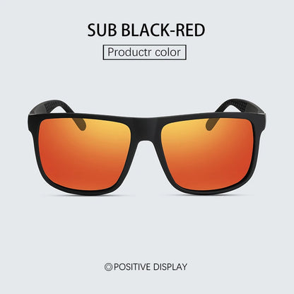 Brand Designer Men's Sun Glasses Vintage Square Sunglasses Men Women Luxury  Driving Fishing UV400 Eyewear Men