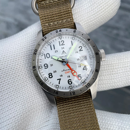 STEELFLIER Official SF792 GMT Mechanical Wristwatch, NH34 Movement, Super BGW9 C3 Luminous, 200M Waterproof Luxury Dive Watch