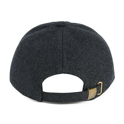 BOTVELA Șapcă de baseball din lână tweed pentru bărbați, stil casual, moale, ajustabilă, fără structură