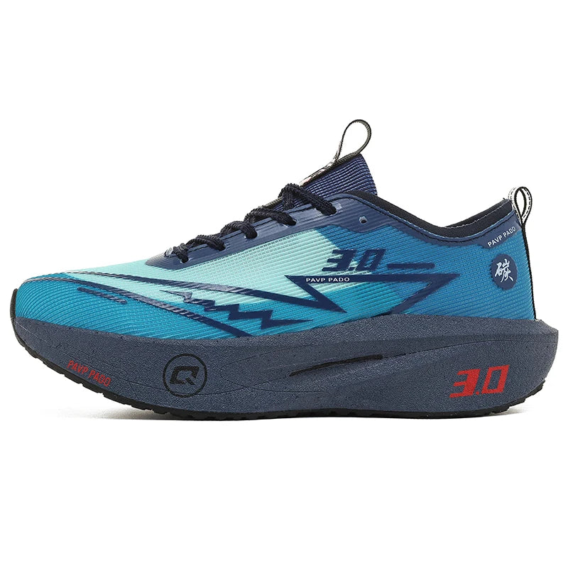 Brand Men's Carbon Plate Running Shoes, Soft Cushion, Shock Absorbing Sports Shoes, Unisex Sneakers, Light Anti-Slip Training Shoes