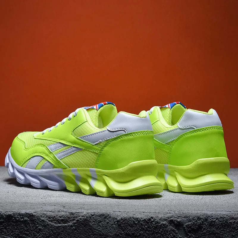 Men's Marathon Running Sports Shoes Casual Sneakers Soft Comfortable Training Shoes Wear-Resistant Sneakers for Men