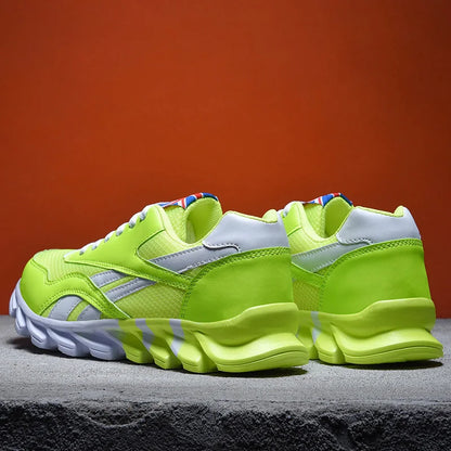 Men's Marathon Running Sports Shoes Casual Sneakers Soft Comfortable Training Shoes Wear-Resistant Sneakers for Men