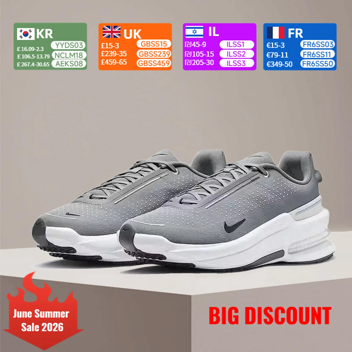 Nike Air Max tekaški copati z blaženjem udarcev, protizdrsno zaščito in vzdržljivostjo IB2746-010