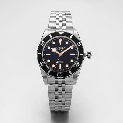 Octopus Kraken 37mm Dive Watch Men BB54 PT5000 Automatic Mechanical Movement Sapphire Crystal Aluminum Bezel STL Bracelet 20Bar