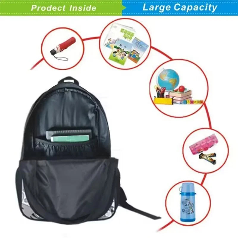 Hot Game Design Child Backpacks Shoulder Bag Pencil Case Fortnite Pupil Large Capacity School Bags for Boys Girls Best Gift