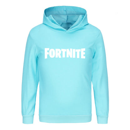 Kinder-Fortnite-Baby-Cartoon-Hoodie, Unisex-Kapuzenpullover mit langen Ärmeln für Jungen, lässige Jugend-Mäntel für Mädchen 1354