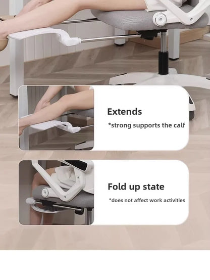 Ergonomic Computer Chair Home Office Chair with Reclining Seat, Comfortable Gaming Chair, Adjustable Desk Chair for Students & Workspaces