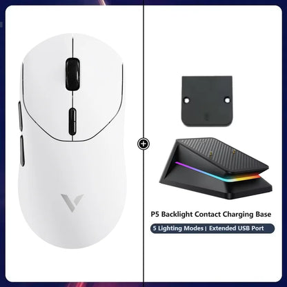 Rapoo VT2 MAX Wireless E-sports Gaming Mouse with 8K Polling Rate Optical Sensor Ergonomic Design 53g Lightweight for PC Latop