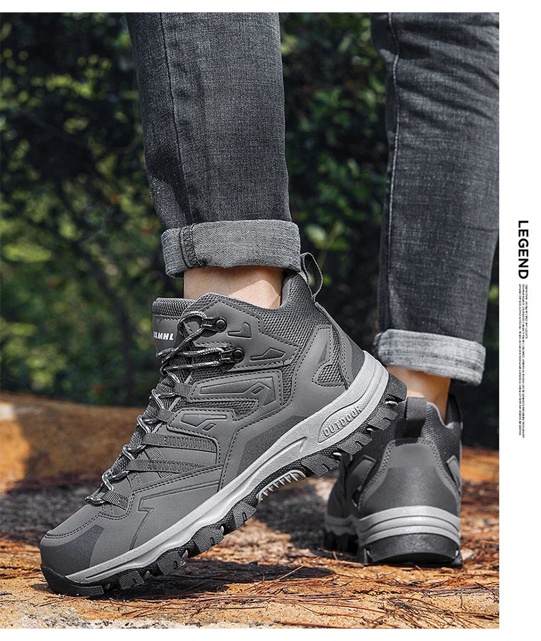 Buty turystyczne unisex, buty sportowe do wędrówek na świeżym powietrzu, buty kempingowe, damskie wodoodporne buty do spacerów, antypoślizgowe buty turystyczne
