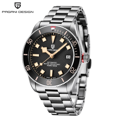 PAGANI DESIGN BB58 Men's Watches Mechanical Watch For Men Luxury Automatic Watch Men's NH35 Movement Waterproof Reloj Hombre PD-1671