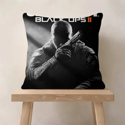 Classic Game C-Call Of D-Duty Personalized Picture Text Home Decorative Pillows Household Gifts 45x45cm