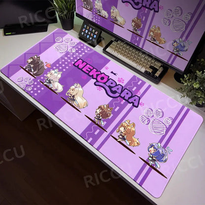 Nekopara XXL Home HD Computer Computer Desk Mouse Anime Large Mouse Pad Office Laptop Computer Desktop mat Game Accessories Tech