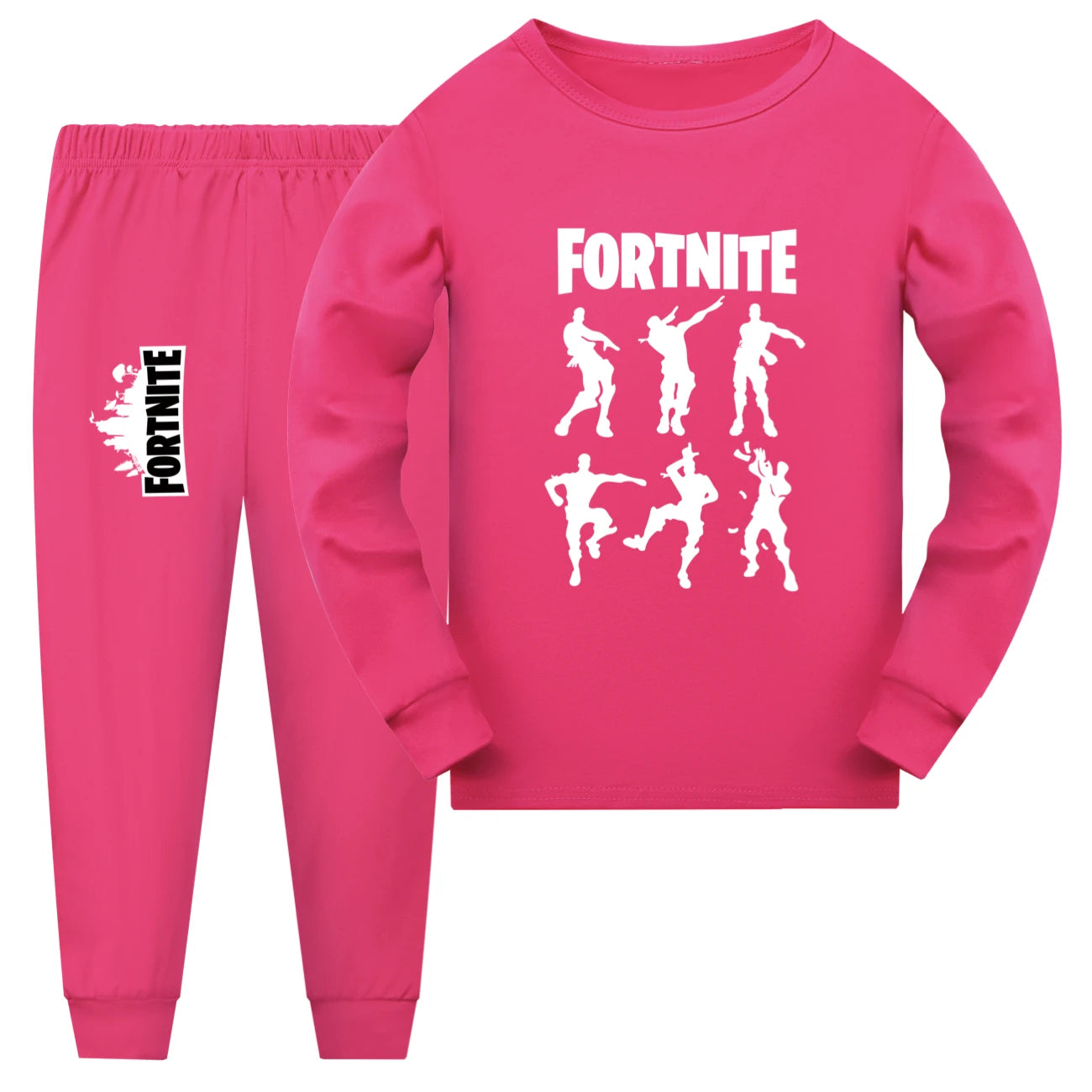 New Kids Fortnite Fall Pajama Sets Baby Girls Long Sleeve Tops Pants 2pcs Set Teen Boys Daily Sleepwear 1006