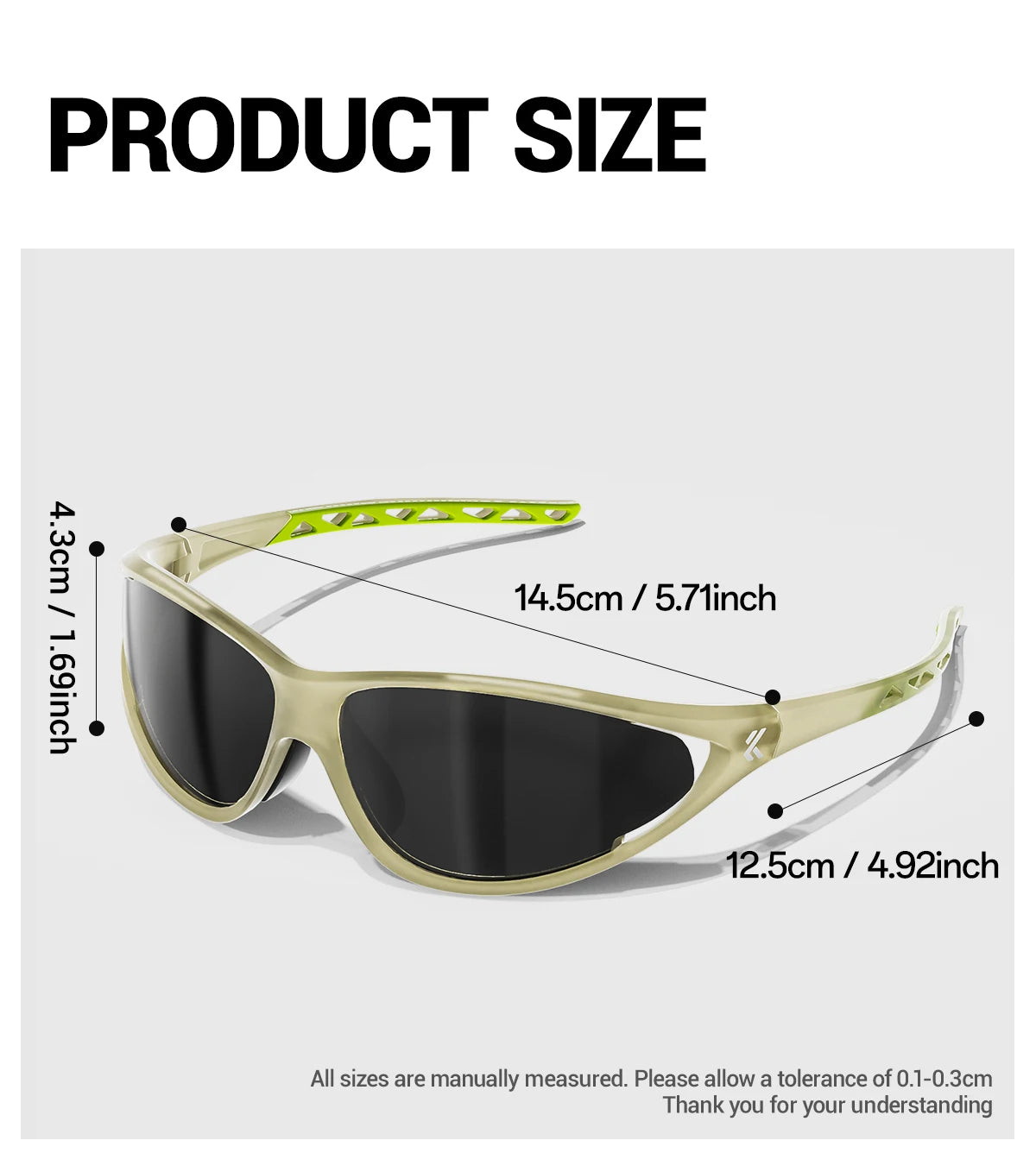 Kapvoe Hiking Sunglasses Camping Fashion Sunglasses for Men Photochromic Cycling Glasses MTB Bike Goggles Fishing Eyewear Sports