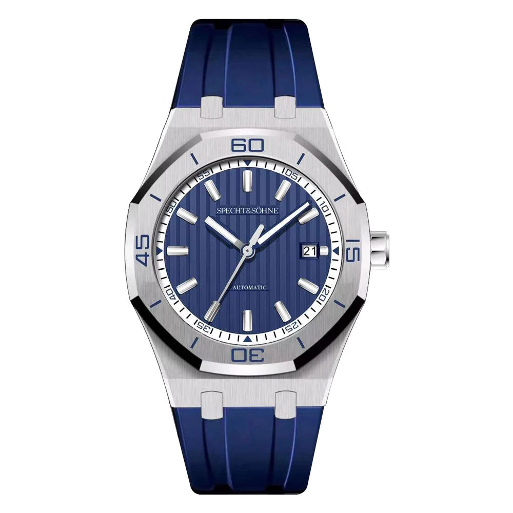 New Arrivals Specht & Söhne Dive Watch 40MM Miyota 8215 Automatic Mechanical Watches For Men Octagon Bezel Steel