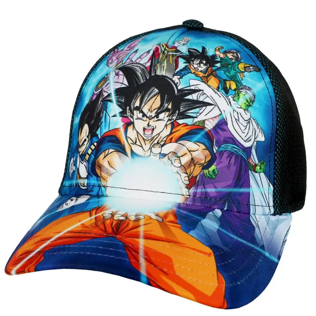 2026 New Summer Dragon Ball Super Youth Men Baseball Snapback Hat Black- Anime Enthusiast Gift, Produit gaming premium Fraquane, équipement gamer