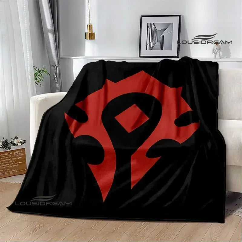 Game World of Warcraft Printed Blanket Picnic blanket Warm Flannel blankets Home bed linings blankets for beds Birthday Gift