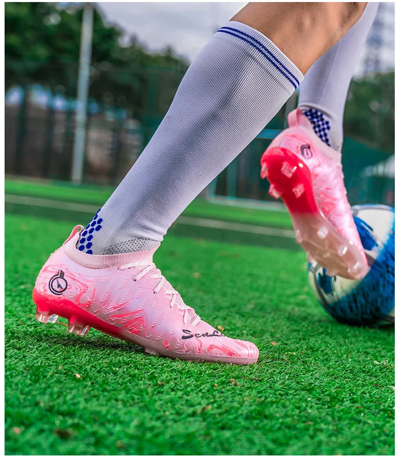 Professional Soccer Sneakers for Men Women High Quality Fashion Men's Football Cleats Large Size 46 Futsal Shoes Man Trainers