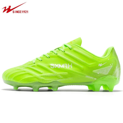 Double Star Adult Youth AG Soccer Cleats Non Slip Durable Artificial Natural Grass Football Shoes for Training Match Men Women