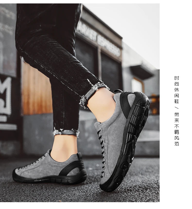 Trekkingsneakers voor heren Wandelschoenen Lage herenwandelschoenen Outdoor antislip sportschoenen voor heren Grote maten 47