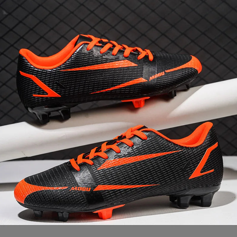 Nouveaux hommes en plein air chaussures de Football crampons pour adultes longues pointes bottes de Football formation chaussures de Sport baskets antidérapant formation unisexe