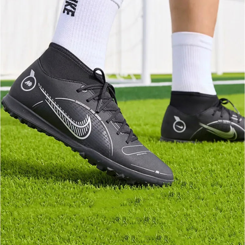 Nike muške srednje visoke tenisice SUPERFLY 10 ACADEMY sports Frisbee razbijene nokatne nogometne kopačke DJ2909-007