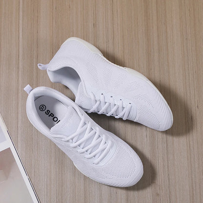 Marwoo Girls White Cheer Dance Sneakers Kids Lightweight Cheerleading Training Walking Tennis Women’s Fashion Sports Shoes 2316