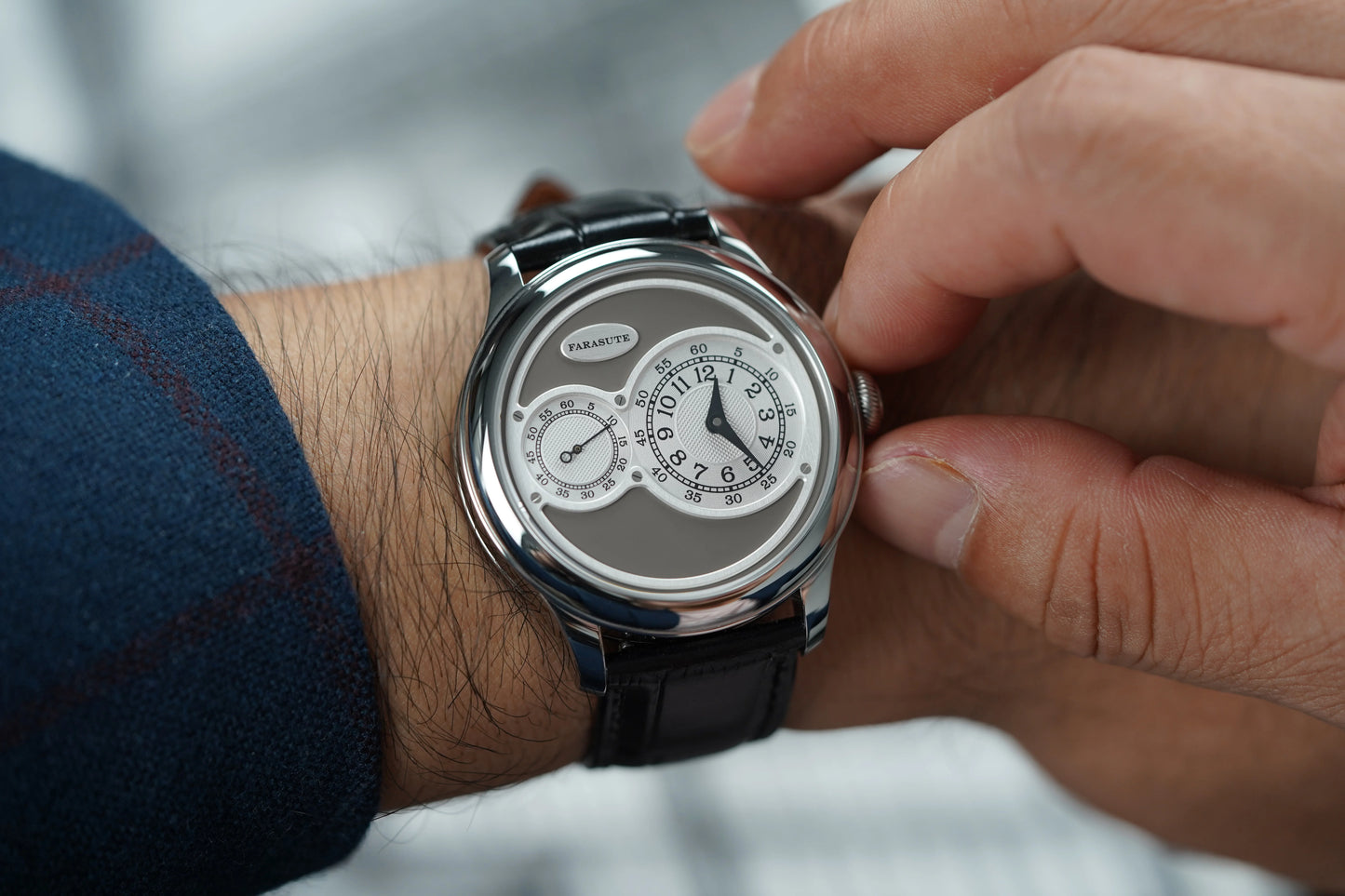 FARASUTE Retro Hangzhou Customized Automatic Mechanical Watch Men Fashion Sapphire Wristwatch Waterproof Montres Pour Hommes