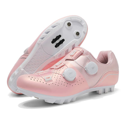 Cycling Shoes Bike Sneakers Cleat Non-Slip Men's Mountain Biking Shoes Bicycle Road Footwear Speed Shoes