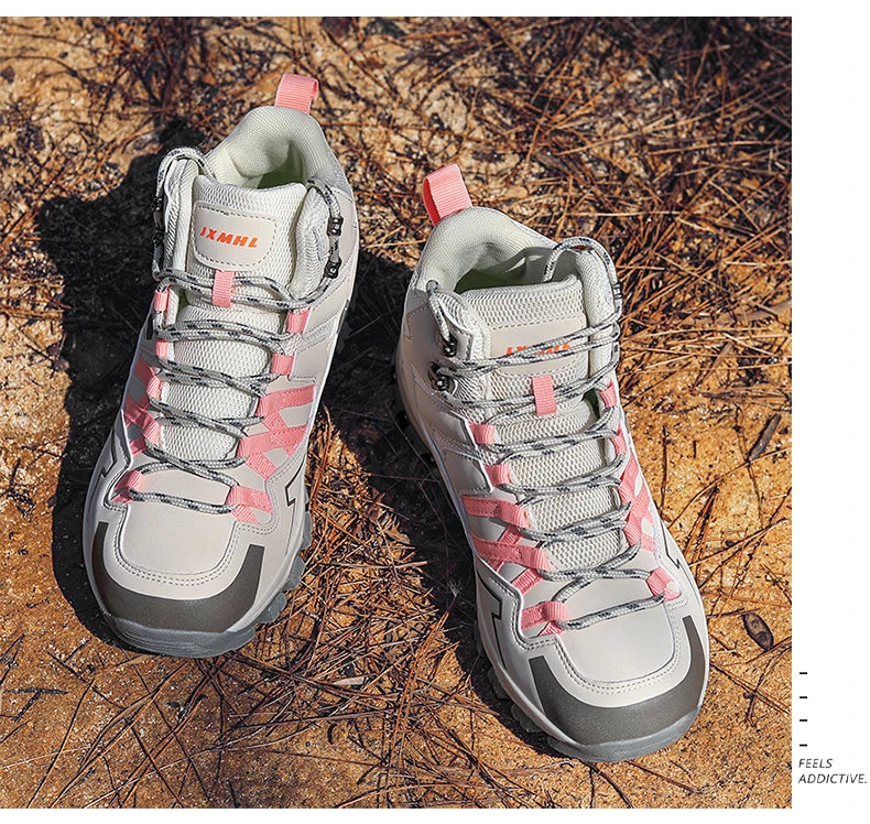 Buty turystyczne unisex, buty sportowe do wędrówek na świeżym powietrzu, buty kempingowe, damskie wodoodporne buty do spacerów, antypoślizgowe buty turystyczne