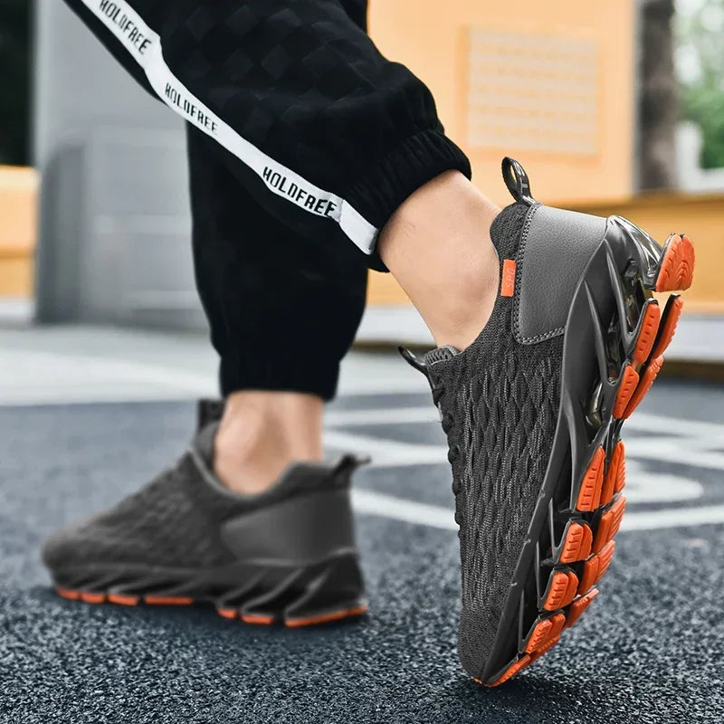 Fashion Men Running Shoes Comfortable Men's Walking Sneakers Breathable Casual Shoes Non-Slip Sports Shoes Women's Sneakers for Men